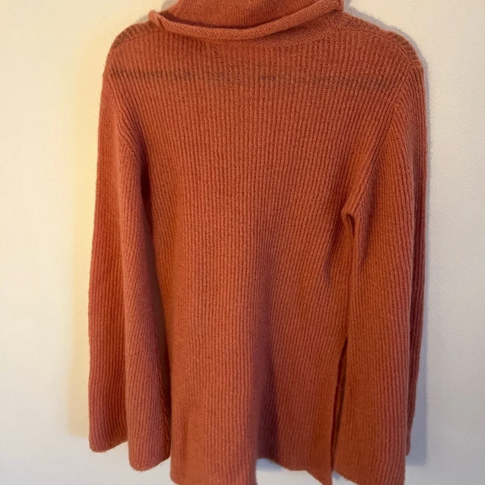 Keepsake Pink Peach Mohair Sweater, size small